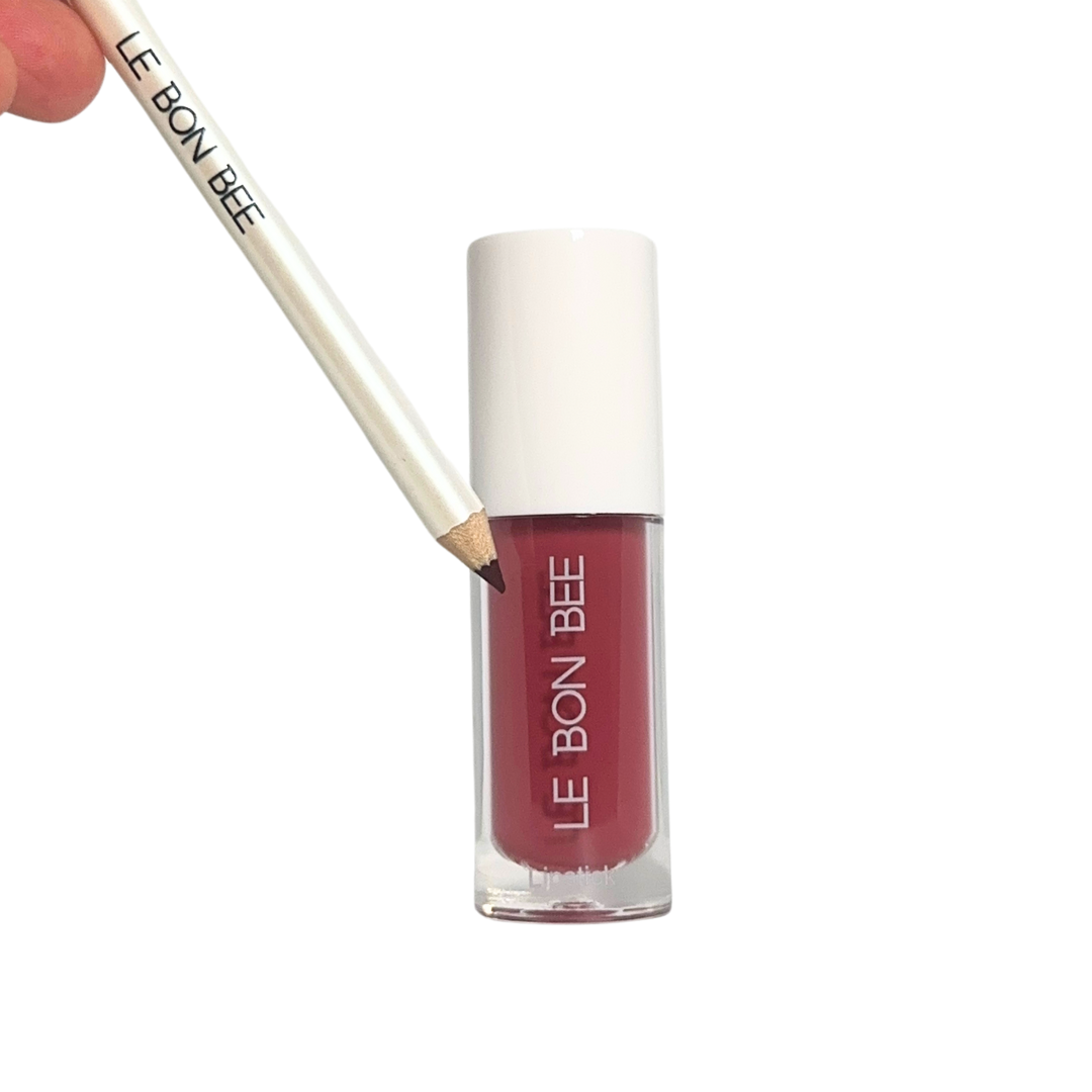 matte lip kit, liquid lipstick & lip liner Pink Nude 1613